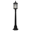 Stojąca lampa zewnętrzna Detroit K-8212 Kaja IP44 latarenka metalowa czarna