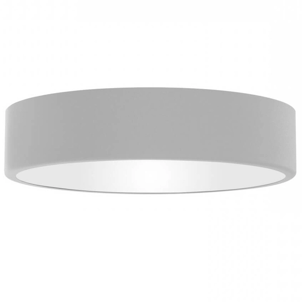 Metalowa lampa natynkowa 137623620422 szara IP54 łazienkowa