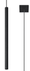 LAMPA wisząca SL.0469 metalowa OPRAWA zwis sopel tuba czarna