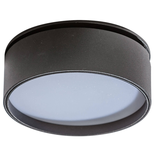 Wpuszczana lampa Mona LED 18W 3000K do zabudowy czarna