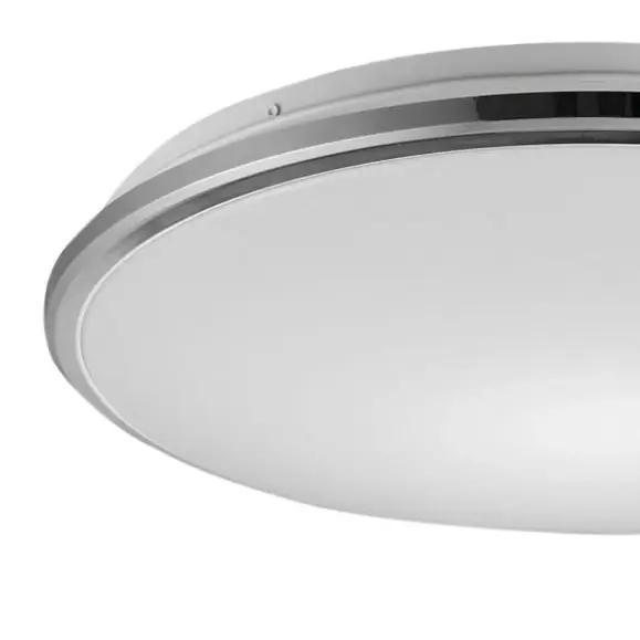 Ledowy plafon Bellis 12080021 sufitowa lampa 18W 4000K srebrna