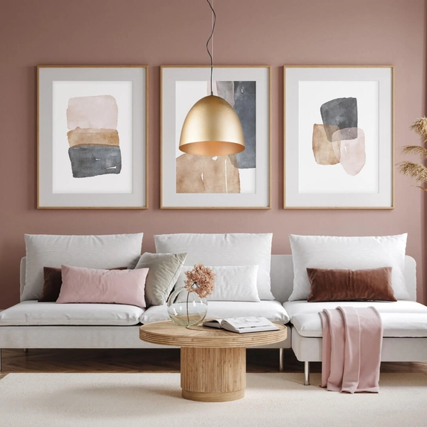 Lampa zwieszana Tilda R30661908 RL Light kopuła zwis do salonu złota