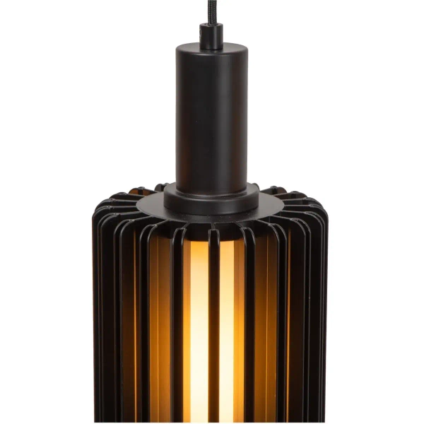 Nowoczesna lampa wisząca Lambres 45410/05/30 na listwie czarna