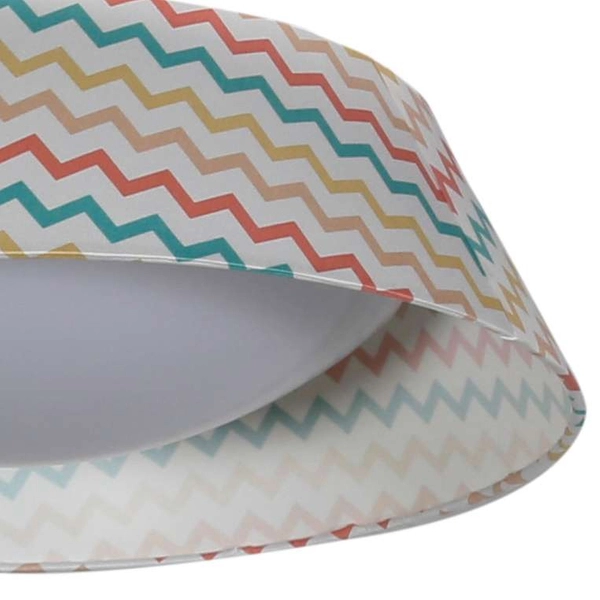 Lampa sufitowa RIVER 14-62963 dziecięca LED 16W 6500K abażurowa multikolor