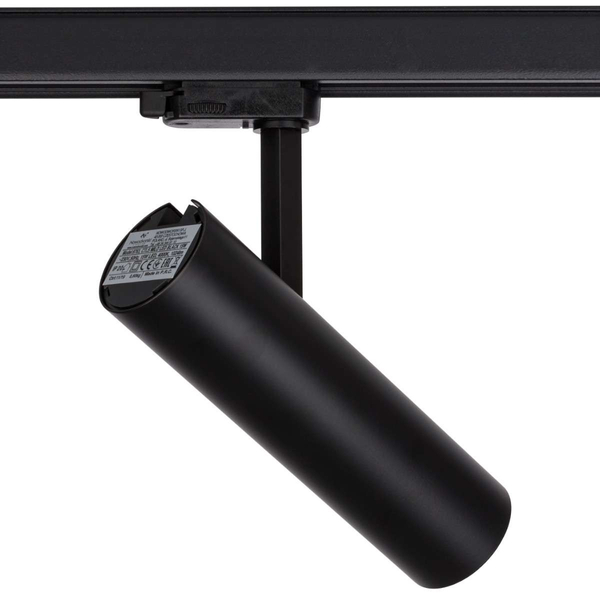 Reflektorowa LAMPA sufitowa MILO 8763 Nowodvorski okrągła OPRAWA metalowa LED 15W 4000K do systemu szynowego 3 - fazowego czar