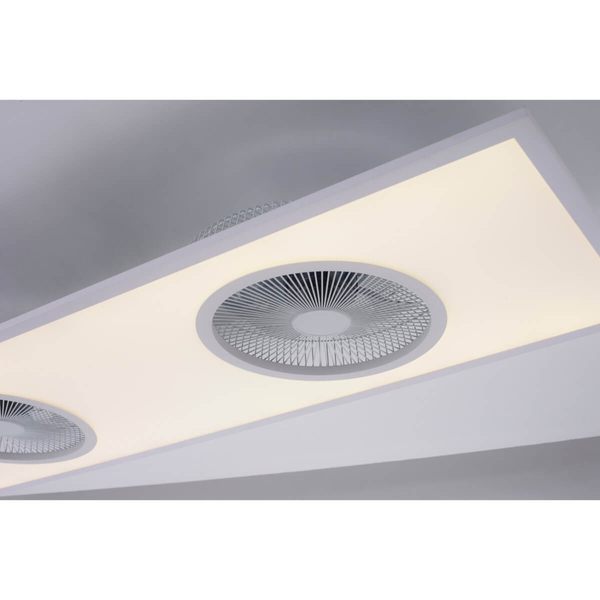 Lampa sufitowa wentylator Flat-Air 14643-16 Just Light 28W 2700-5000K biały