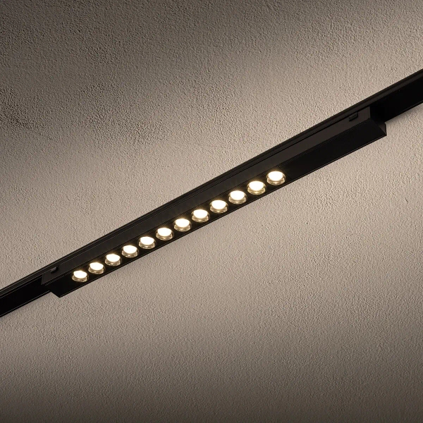 1-obwodowa szynowa lampa 11305 LED 12W 3000K czarna