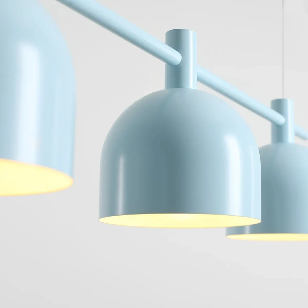 Potrójna wisząca lampa Beryl 976E_29 nad wyspę niebieska