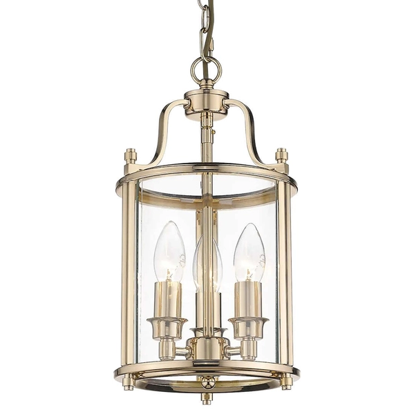 Retro LAMPA wisząca NEW YORK P03875AU Cosmolight industrialny ZWIS latarenka na łańcuchu złoty