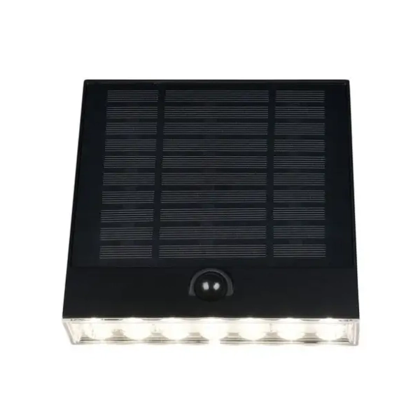 Elewacyjna lampa ALVORADA R23326102 LED 7W 4000K IP44 solarna czarny