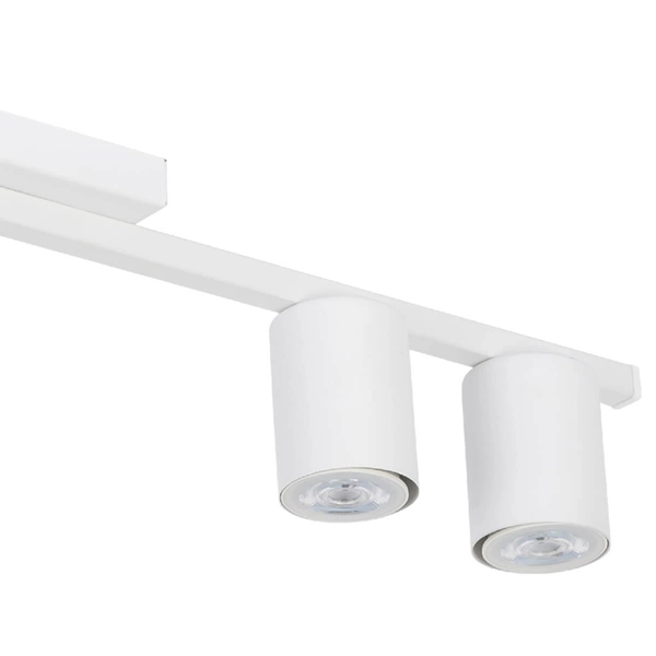 Loftowa nasufitowa lampa Logan 4570 tubka do przedpokoju biała