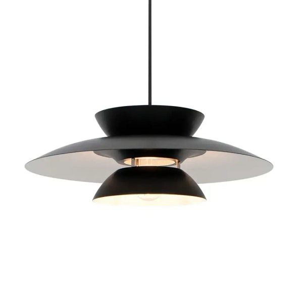 Metalowa lampa wisząca do salonu CARMEN 2213603003 czarny