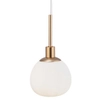 Lampa wisząca ERICH MOD221-PL-01-G Maytoni szklana kula ball miosiądz