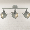Regulowana LAMPA sufitowa PENT 93-68064 Candellux metalowa OPRAWA kinkiet reflektorki industrialne szare