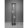 Stojąca lampa metalowa VITO R40193032 loft metalowa czarna