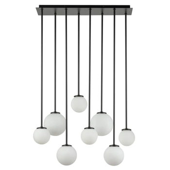 Salonowa lampa sufitowa molekuły Tulia 33495 Sigma kule biała czarna