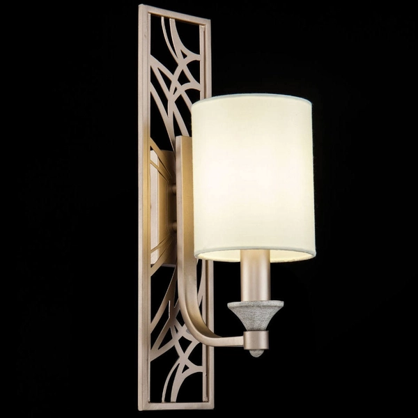 LAMPA ścienna VITTORIA H005WL-01BG Maytoni abażurowa OPRAWA kinkiet złoty