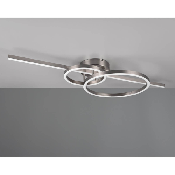 Lampa sufitowa MONTILLA 643010307 LED 54W 2700-6000K na pilota nikiel