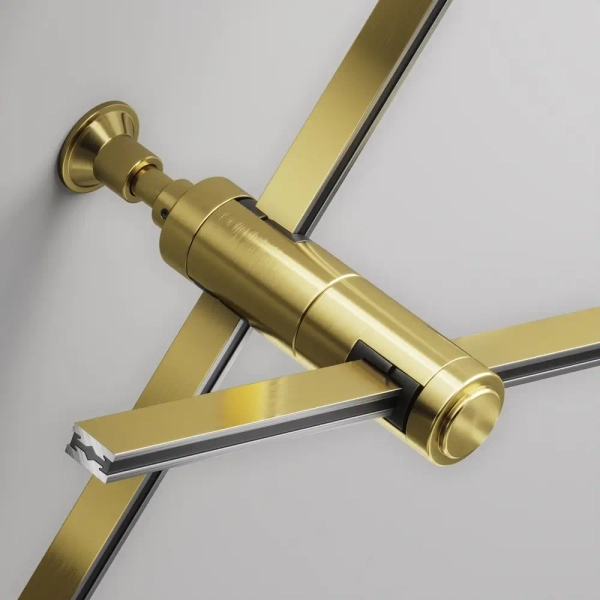 Podwójny ścienny uchwyt system magnetyczny Flarty TRA155CW-D1-BS mosiądz