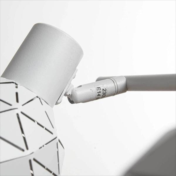 Spot LAMPA sufitowa REUS LP-8069/2WS WH Light Prestige metalowa OPRAWA regulowane reflektorki białe