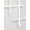 Lampa ścienna do salonu BILORTA LE45469 LED 34W 3200K biała