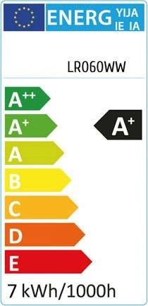 Żarówka dekoracyjna LR060WW INQ LED GU10 7W 600lm 230V 3000K biała ciepła