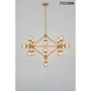 Lampa wisząca Astrifero MSE010100180 bursztynowa złotazłota