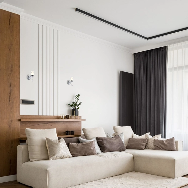 Kinkiet LAMPA ścienna OVO ML304 Milagro OPRAWA kropla łezka drop LED 5W 4000K chrom przezroczysta