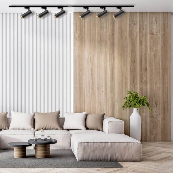 Zestaw do systemu szynowego 1-fazowy FADO 325877 czarno złoty