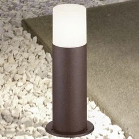 Tarasowa lampa stojąca Hoosic 522260124 miedziana tuba outdoor