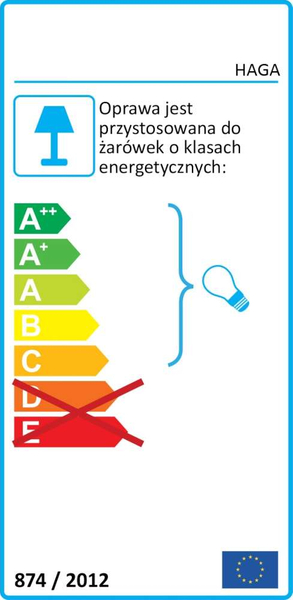LAMPA sufitowa HAGA 03505 Ideus metalowa OPRAWA reflektorowa do systemu szynowego 1 fazowego tuba czarna