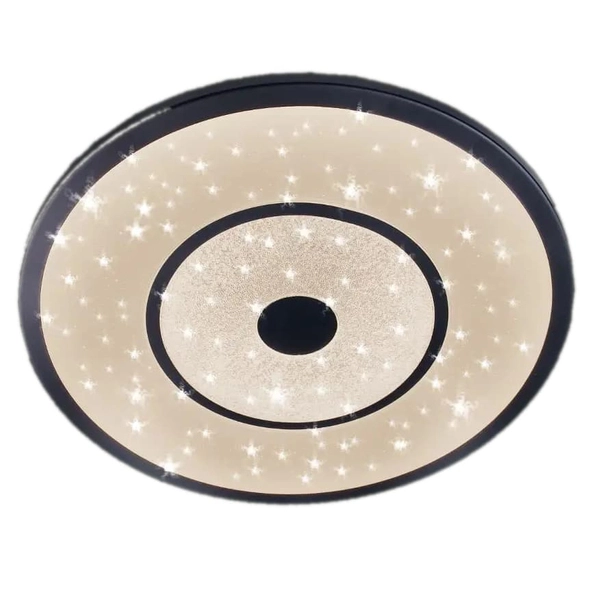 LAMPA sufitowa VEN P-9170/51 dekoracyjna OPRAWA plafon LED 74W z efektem gwiazd biały