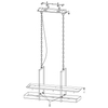 Rustykalna LAMPA zwisowa TRAY 105780 Markslojd metalowa OPRAWA wisząca zwis LED 9W 3000K na łańcuchu belka czarna