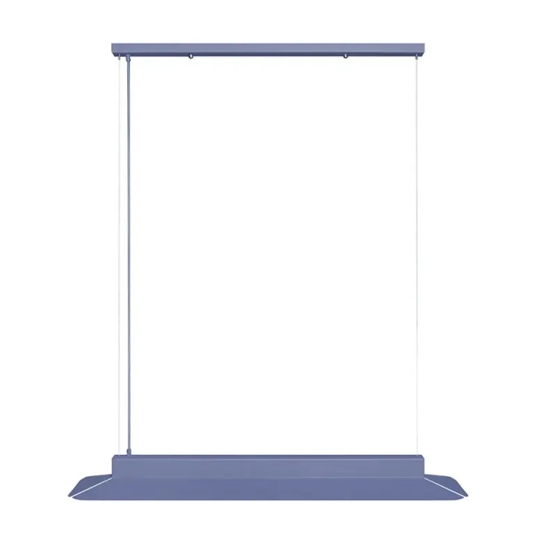 Nowoczesna wisząca lampa YOTTSU YOA699P04 metalowa niebieska LED 14,4W 4000K jadalniana