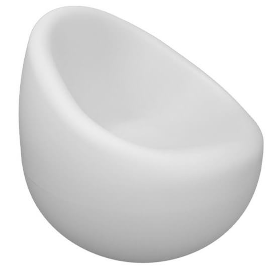 Fotel ogrodowy Party ES-SF002 LED 5W RGBW IP65 biały