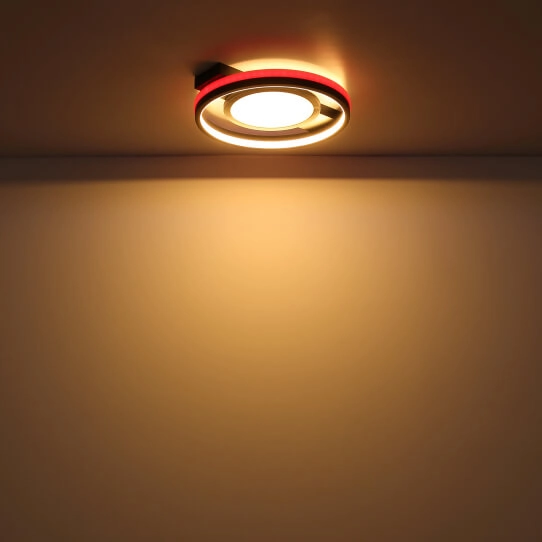 Plafon okrągły Gisell 41393-40 LED 40W 3000-6500K ściemniacz czarny