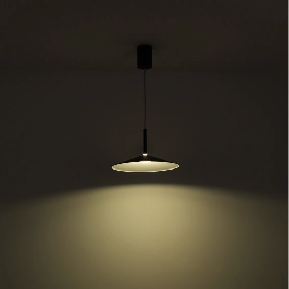 Loftowa wisząca lampa Lampone 15635S LED 18W 4000K stożek czarny