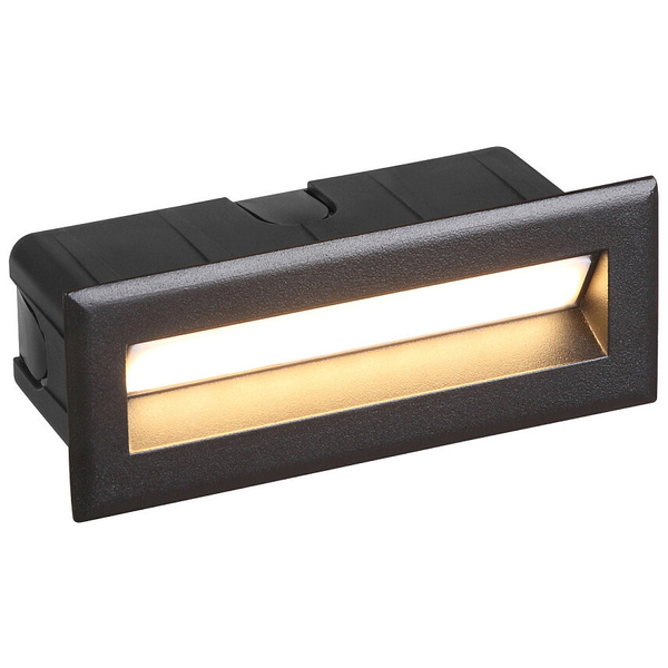 Wpust LAMPA schodowa BAY LED 8165 Nowodvorski metalowa OPRAWA zewnętrzna LED 5W 3000K outdoor IP54 czarna