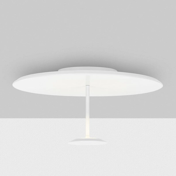 Nasufitowa lampa COLCHANI LE44666 LED 30W 3000K talerz metalowa biała