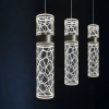 Potrójna wisząca lampa Lagos ML2246 LED 24W 4000K nad wyspę złoty