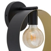 Lampa ścienna ring HOOP 32305 Sigma metalowa obręcz czarna