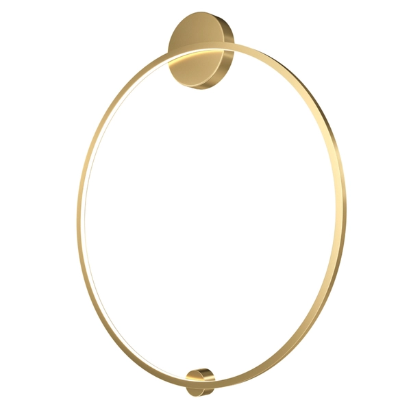 Kinkiet naścienny Halo MOD005WL-L46BSK1 LED 47W okrąg mosiądz