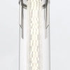 Wisząca lampa Espada QN-ESPADA-1P-PC LED 18W 3000K szklana tuba srebrny