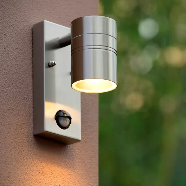 Kinkiet ścienny ogrodowy ARNE-LED 14866/05/12 Lucide IP44 chrom