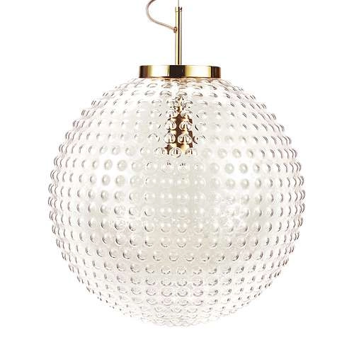 LAMPA wisząca VICTORIA 2562 Rabalux szklana OPRAWA zwis kula ball przezroczysta