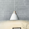 Minimalistyczna lampa wisząca Strap 84333001 Nordlux biała