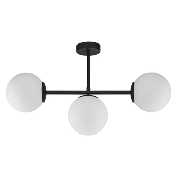 Potrójna sufitowa lampa molekuły Celeste 6217 TK Lighting kule biała