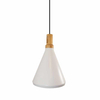 Kuchenna lampa wisząca Nordic woody ST-5097C Step biała drewno