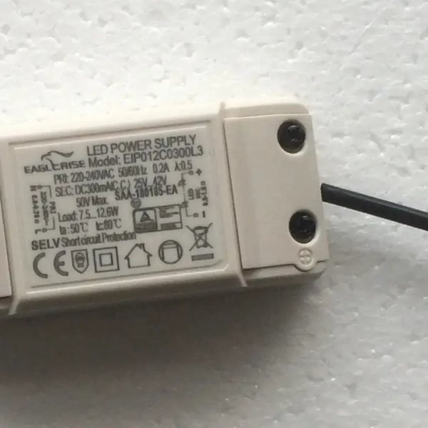 Zasilacz do opraw ledowych 12300 7-12x1W 230V wewnętrzny biały