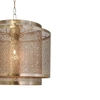 Orientalna lampa wisząca Hermine 4200400-6519 By Rydens ażurowa mosiądz